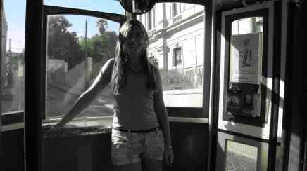In tram 28