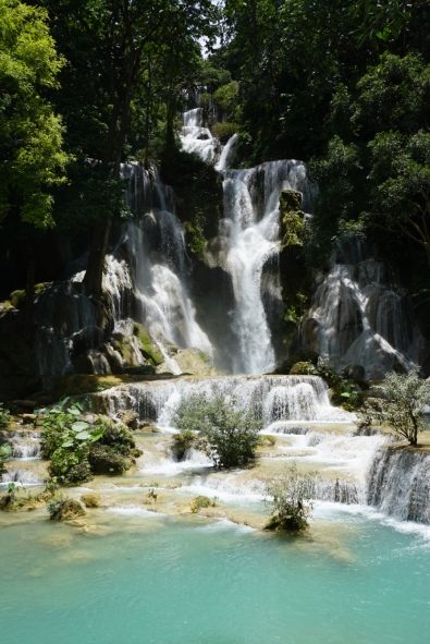 Kuang Si watervallen